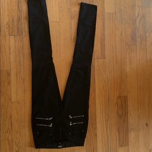 Black Paige denim skinny jeans